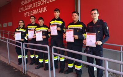 Feuerwehr Jugendleistungsabzeichen in Gold abgelegt