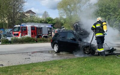 Fahrzeugbrand in Vorau