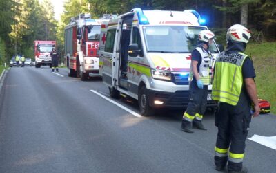 Verkehrsunfall auf der L405