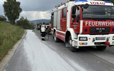 Straßenreinigung in Vorau