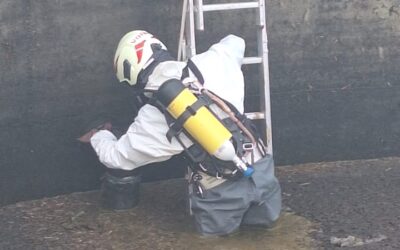 Reparatur einer Güllegrube in Riegersberg