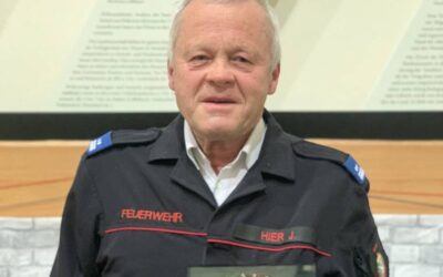 OBM d.V. Josef Hier – Auszeichnung als Bewerter