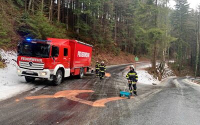 Ölspur im Steingraben