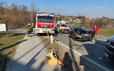 Verkehrsunfall auf der L405