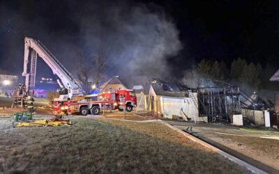 Wirtschaftsgebäudebrand in Gschaid bei Birkfeld