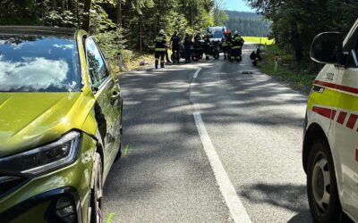 Verkehrsunfall auf der L405