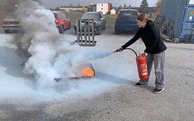Entstehungsbrandbekämpfung